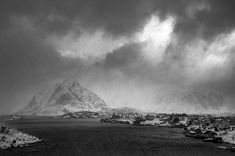 Reine - seascape
