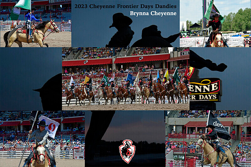 Chris Birkle Collage 2-UPDATED Version 2 - Rodeo Images as Artwork Pieces