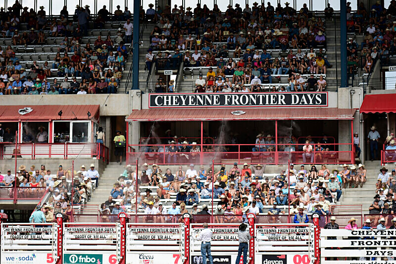 CFD_east side stands - 2026 Cheyenne Frontier Days