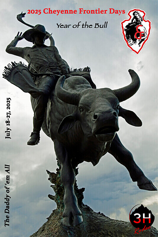 2025 CFD Year of Bull_LFrost Bronze_Poster 1 - CFD Year of the Bull Prints
