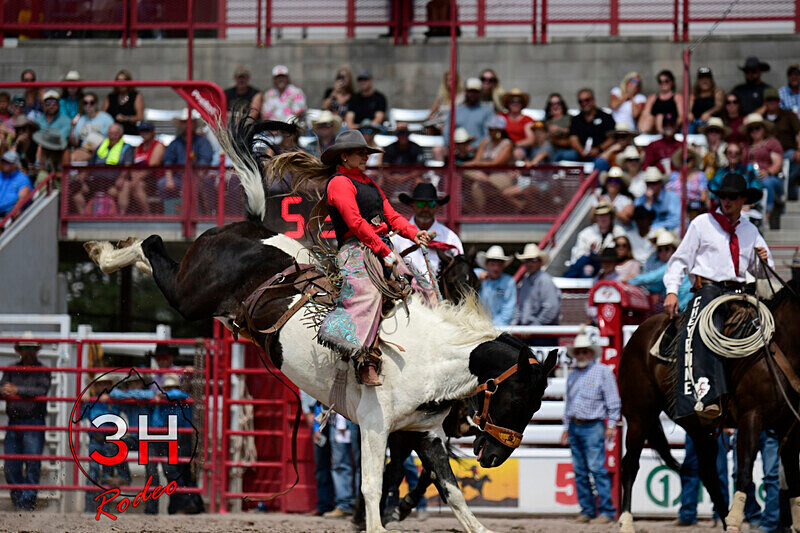 3HRodeo7-20-24_CFD_3HR5139_ - Women's Ranch Bronc Championship