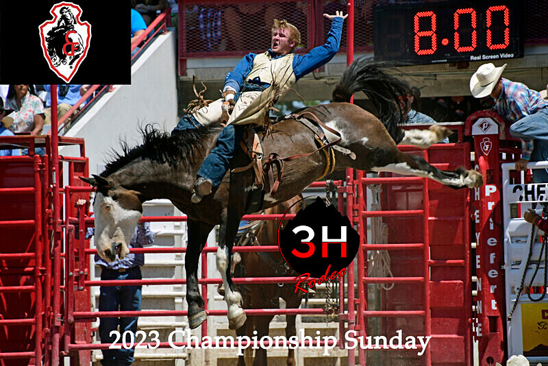 Championship Sunday Poster_1665 - Championship Sunday Rodeo Perf - July 30th