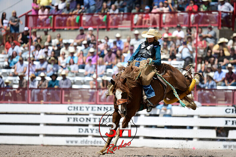 3HRodeo7-20-24_CFD_3HR5259_ - Women's Ranch Bronc Championship
