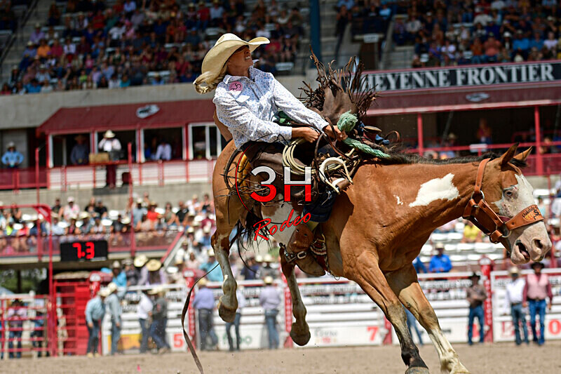 3HRodeo7-20-24_CFD_3HR4912_ - Women's Ranch Bronc Championship
