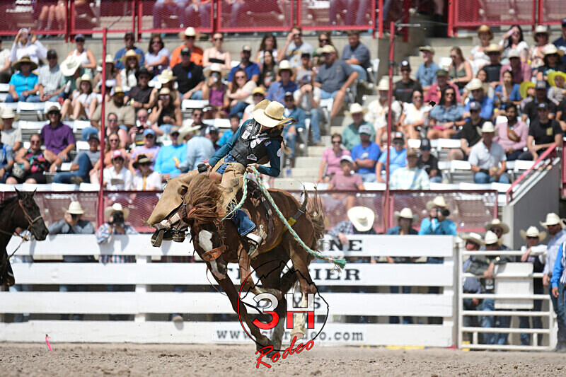 3HRodeo7-20-24_CFD_3HR5243_ - Women's Ranch Bronc Championship