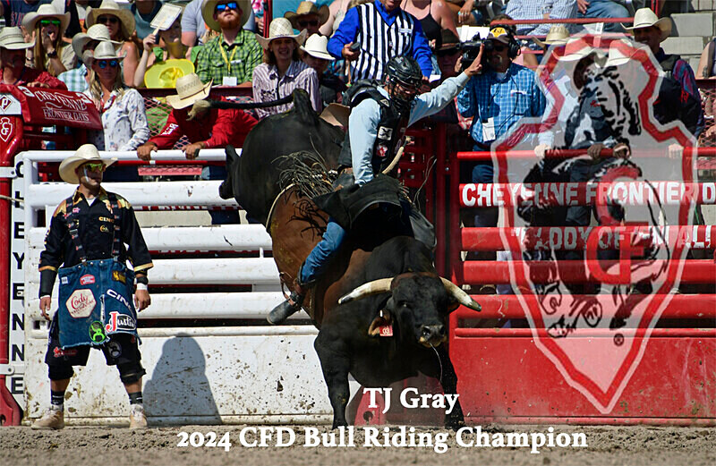3HRodeo7-28-24_CFD_TJ Gray Champion Poster- 00635_ - July 28 Rodeo Performance - FINALS