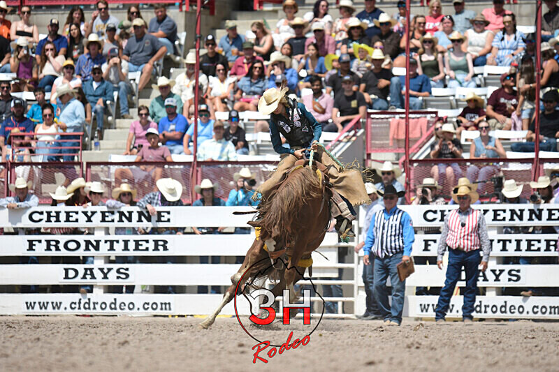 3HRodeo7-20-24_CFD_3HR5233_ - Women's Ranch Bronc Championship