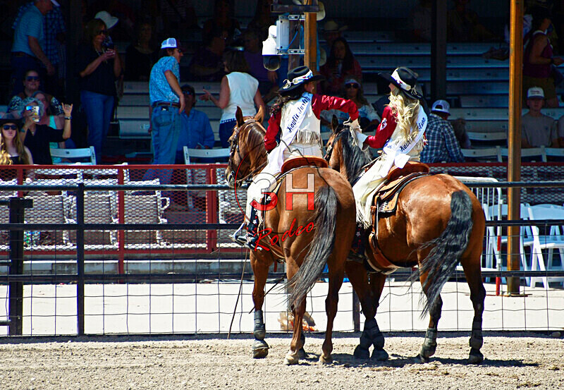 3HRodeo7-27-25_CFD_00202_ - CFD Royalty - Miss Frontier & her Lady In-Waiting