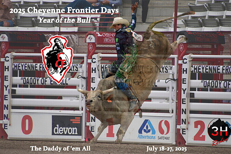 2025 CFD Year of Bull-ChutesJBMauney Poster 1 - CFD Year of the Bull Prints