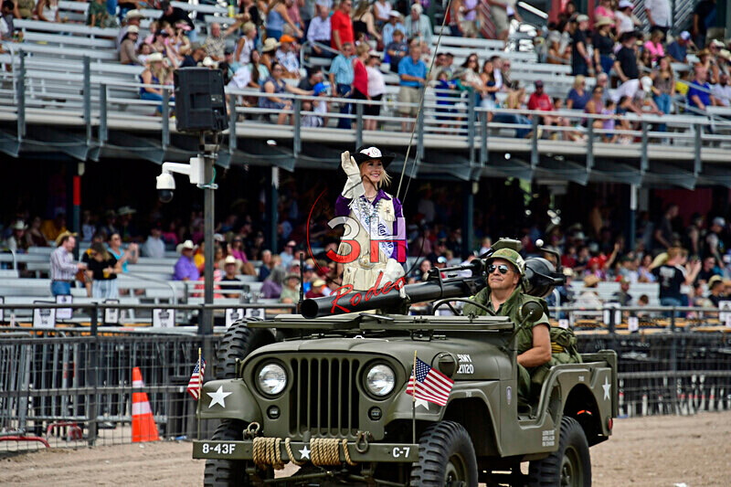 3HRodeo7-21-25_CFD_00309_ - CFD Royalty - Miss Frontier & her Lady In-Waiting