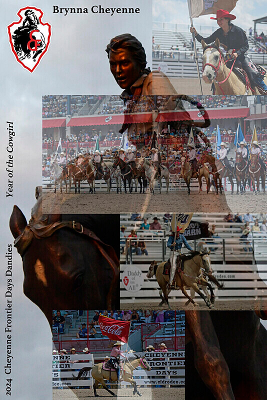 Chris Birkle Collage -Year of the Cowgirl Poster3_CFD Dandies - 2024 CFD Dandies