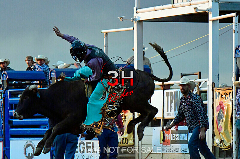 3HRodeo7-10-24_3HR1329_LJD - Jubilee Days Junior Bull Riding