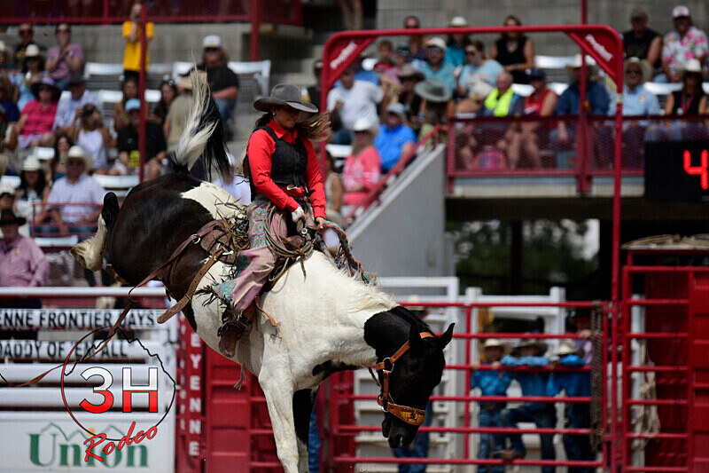 3HRodeo7-20-24_CFD_3HR5133_ - Women's Ranch Bronc Championship