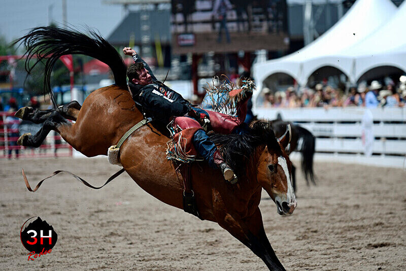 3HRodeo7-27-25_CFD_00979_Kade_Sonnier_88 - July 27th Rodeo Performance