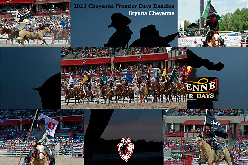 Chris Birkle Collage 2-UPDATED Version 3 - Rodeo Images as Artwork Pieces
