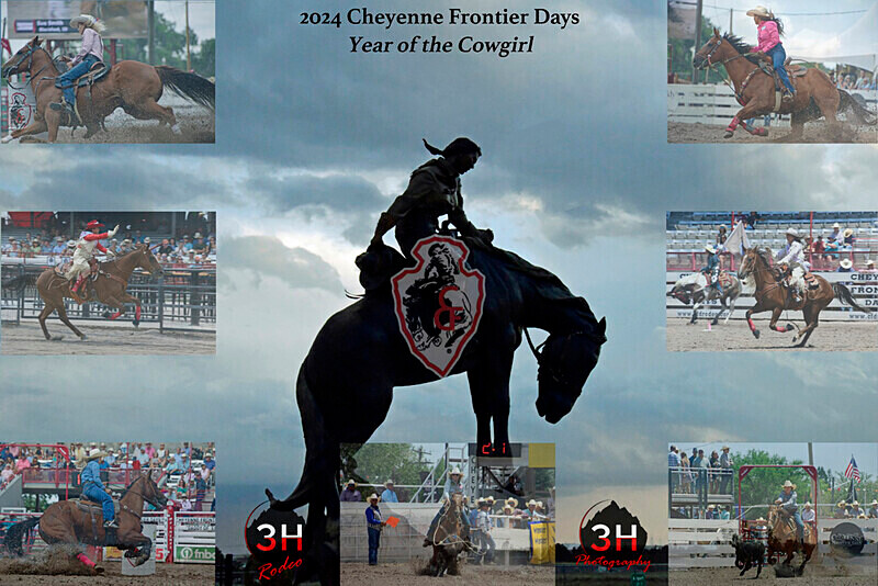 Year of the Cowgirl Poster4_3HR16859 - Rodeo Images as Artwork Pieces