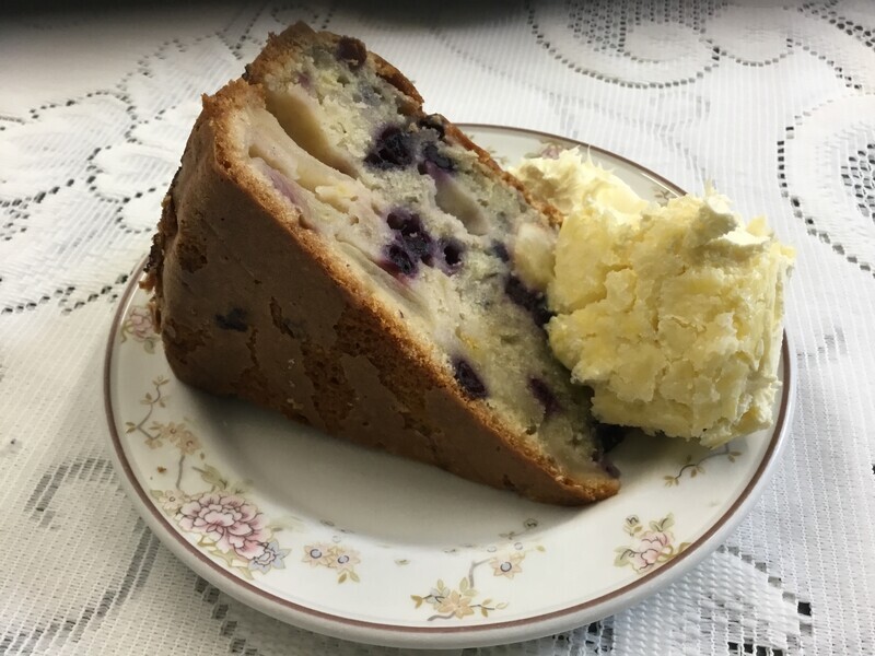 Apple and Whortleberry Cake - Tearoom