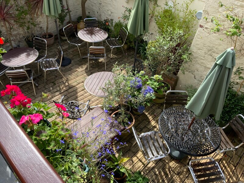 Tearoom garden - Tearoom