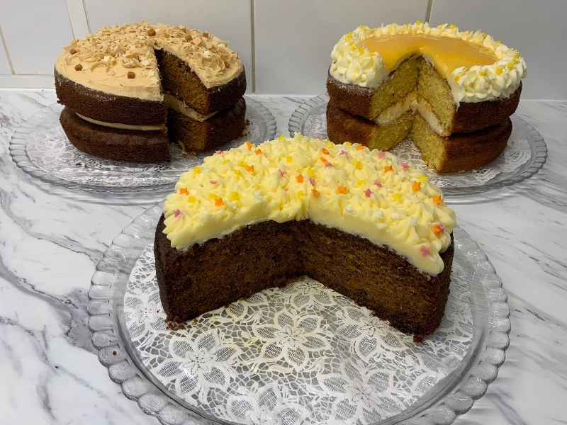 Homemade sponges - Tearoom