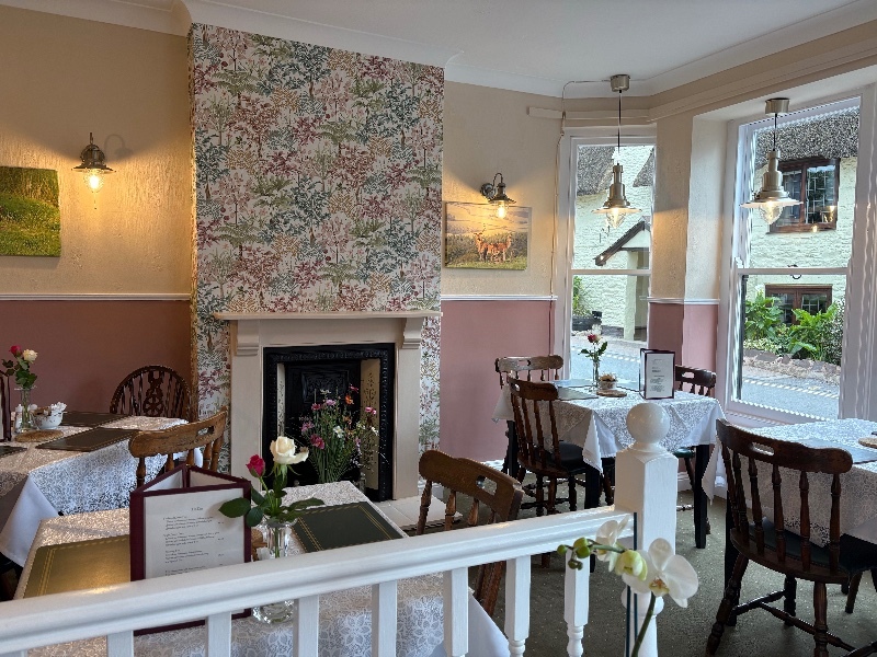 Inside of the tearoom - Tearoom