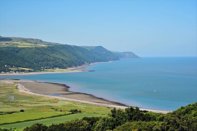 Kew across from Bossington towards the wier - Around porlock