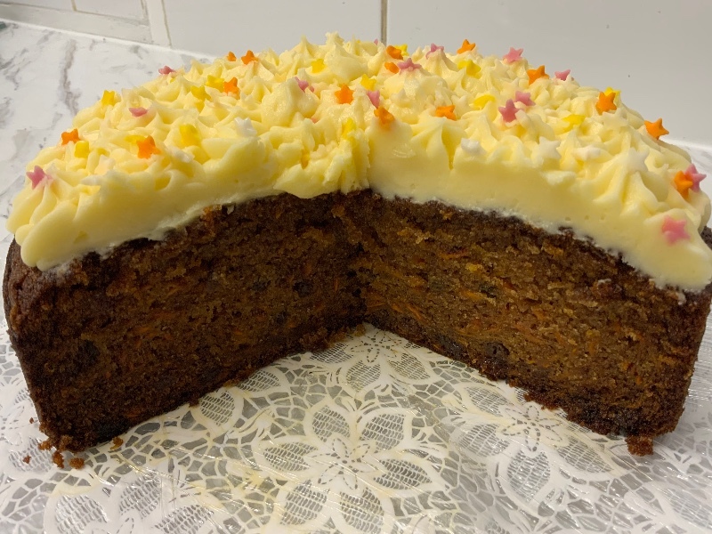Carrot and Orange Cake - Tearoom