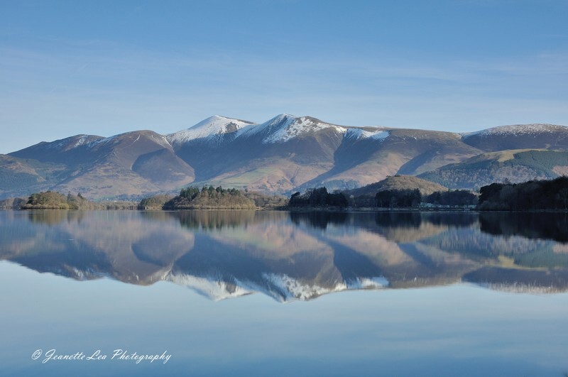 Skiddaw Reflected. - The Lake District