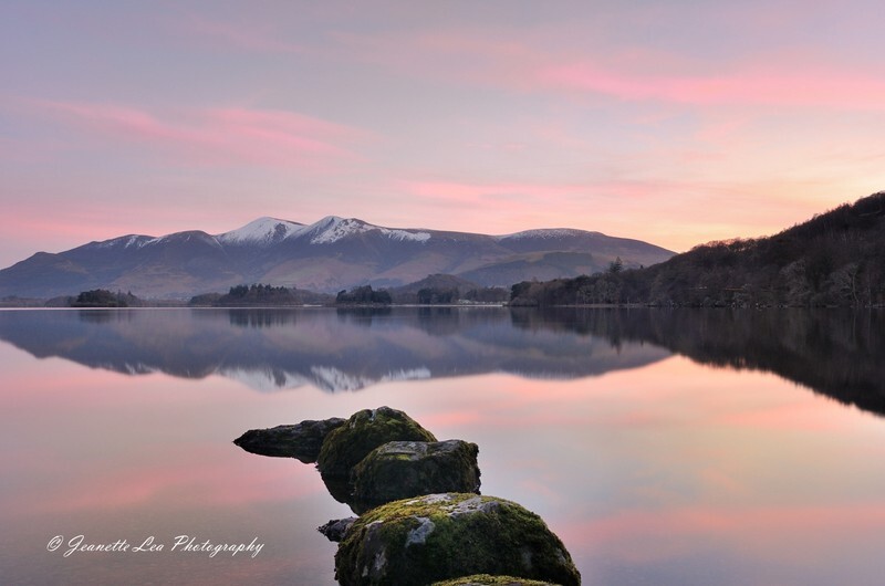 Pink Sunrise - The Lake District