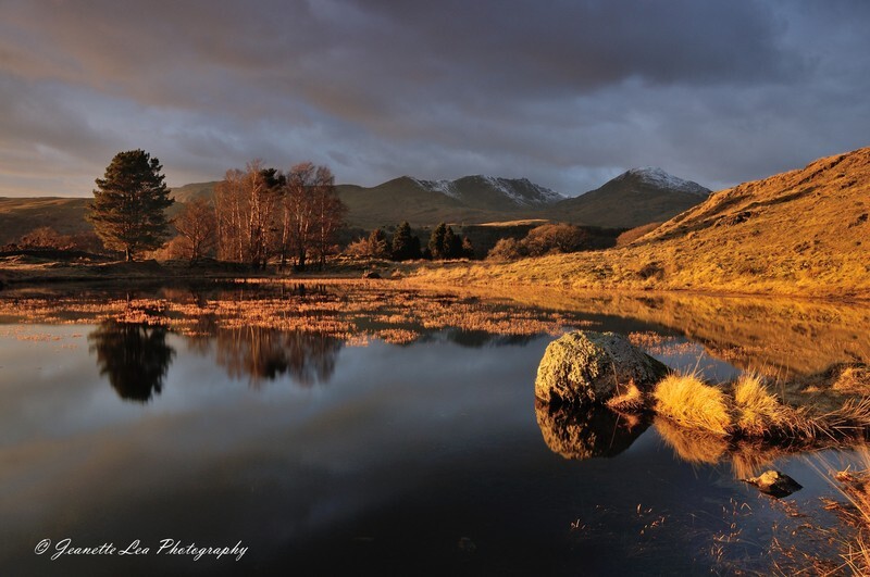Sun Going Down - The Lake District