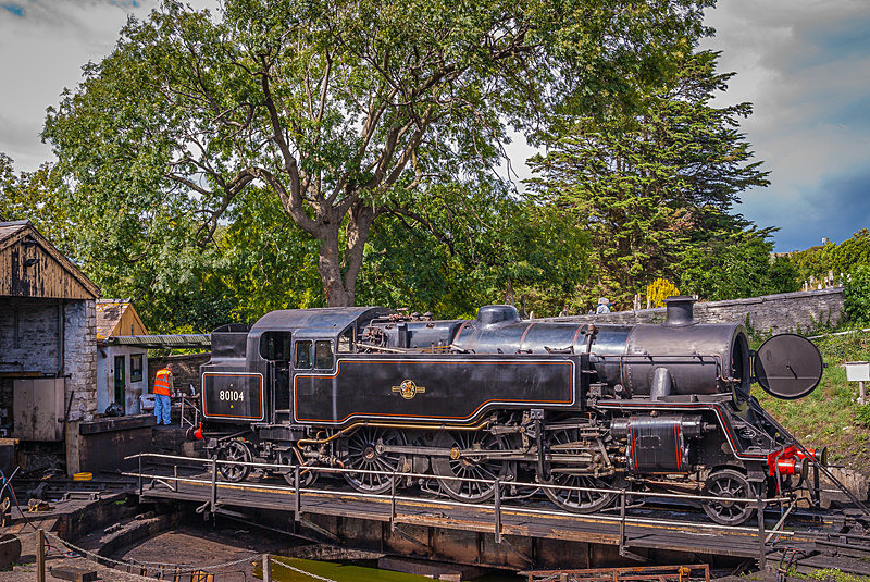 80104 Swanage Railway 18.08.10 - Tanks for the memory