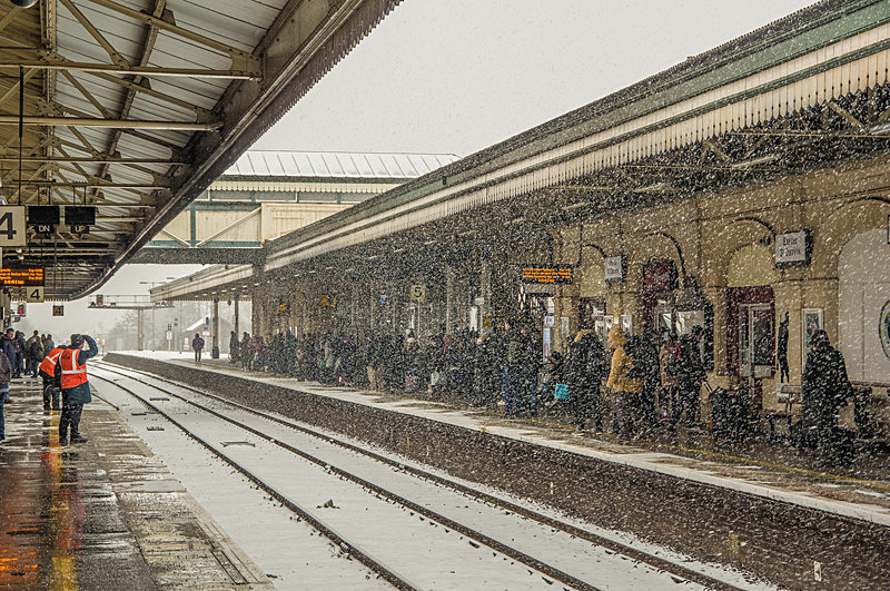 Brrr! Where's that train. - Transport People