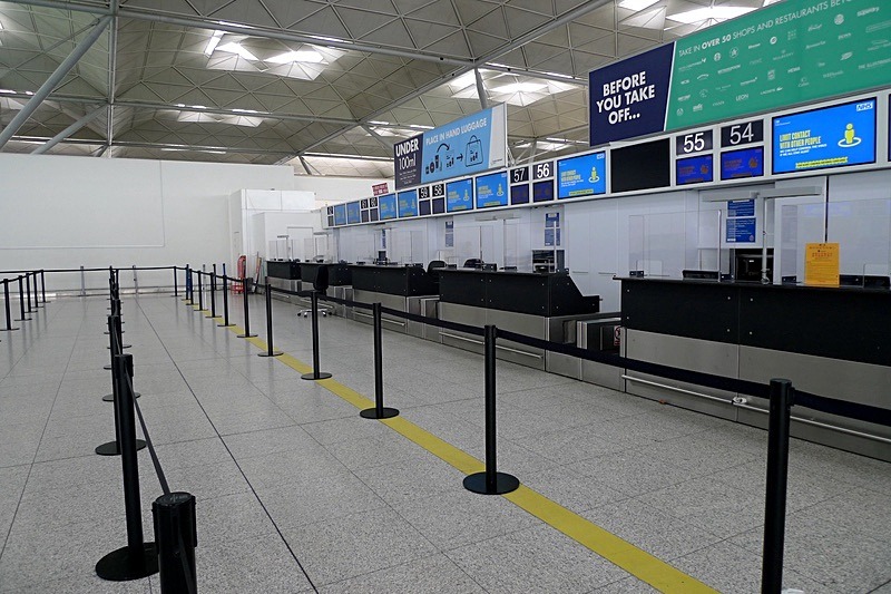 Check-in desks 3 - Main building