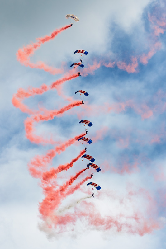 _MG_5783 - RAF Falcons Parachute Display Team