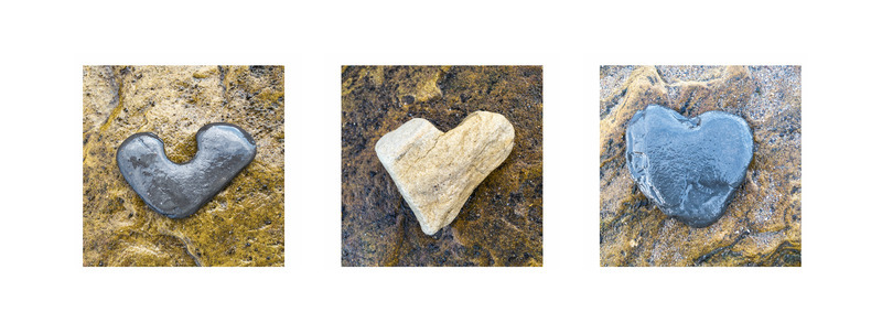 3 hearts - Lakescape Limited Editions