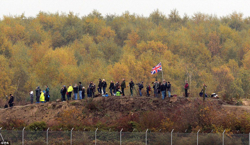 Press Photo of DSA Mound 281015 - The Final Flight 28th October 2015