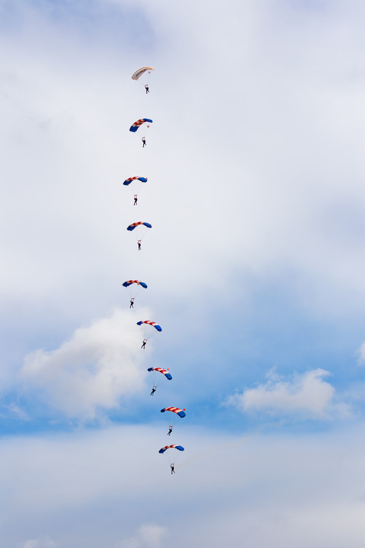 _MG_5801 - RAF Falcons Parachute Display Team