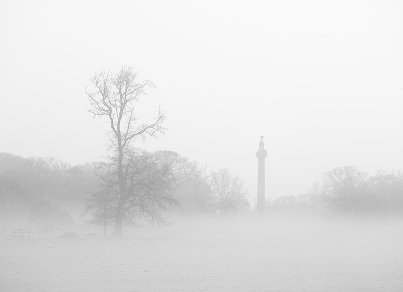 Monument in the Mist - Holkham - Fine Art Editions