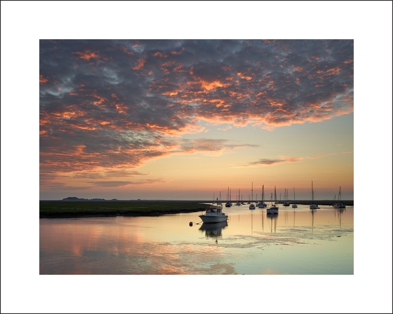 Sun rising Wells Quay