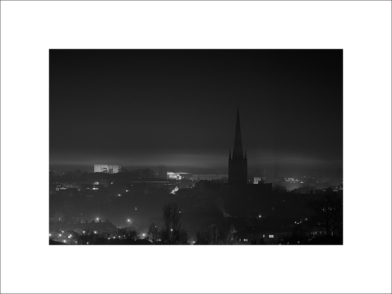 'Silhouette' Norwich Cathedral - Norwich
