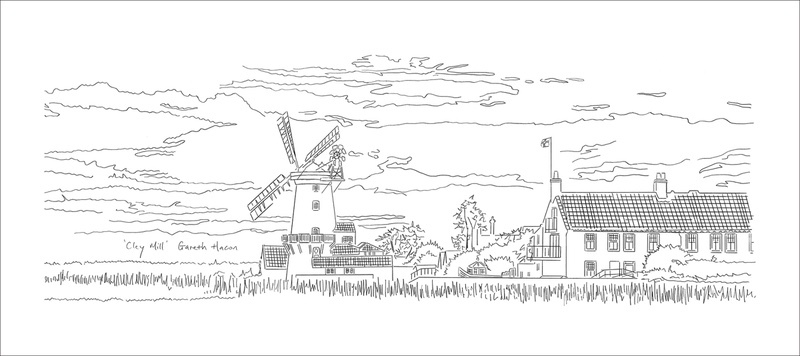 Cley Mill - Norfolk - Pano - Mini