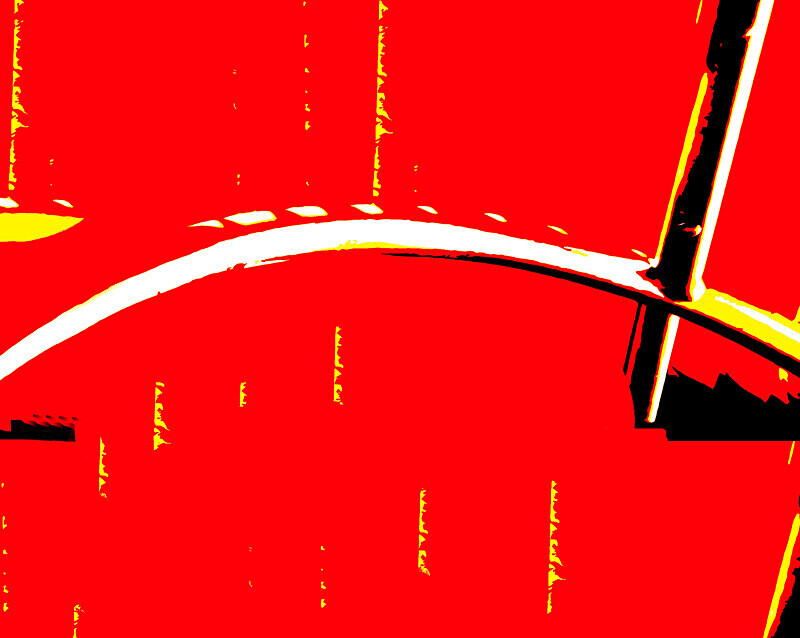 Abstract image Spiral Staircase