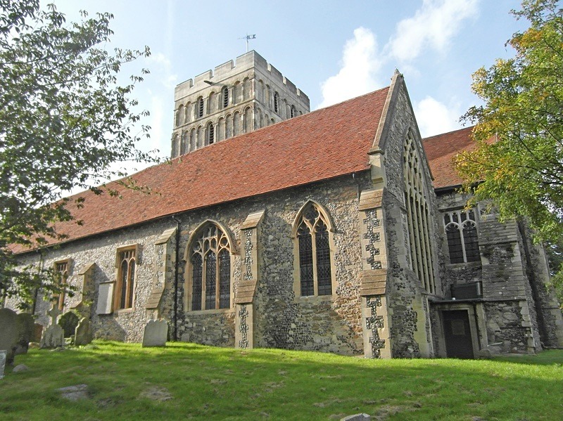 Photographic print of St Clements Church, Sandwich