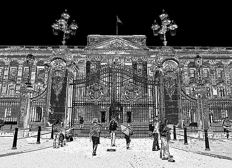 View of Buckingham Palace