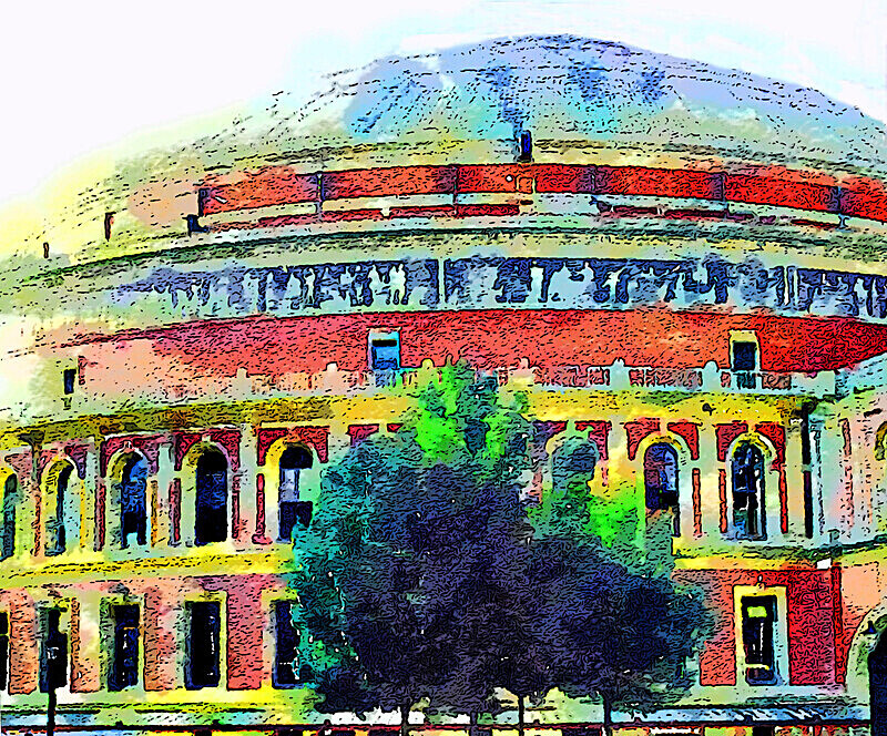 Royal Albert Hall - LONDON LANDMARKS PRINTS