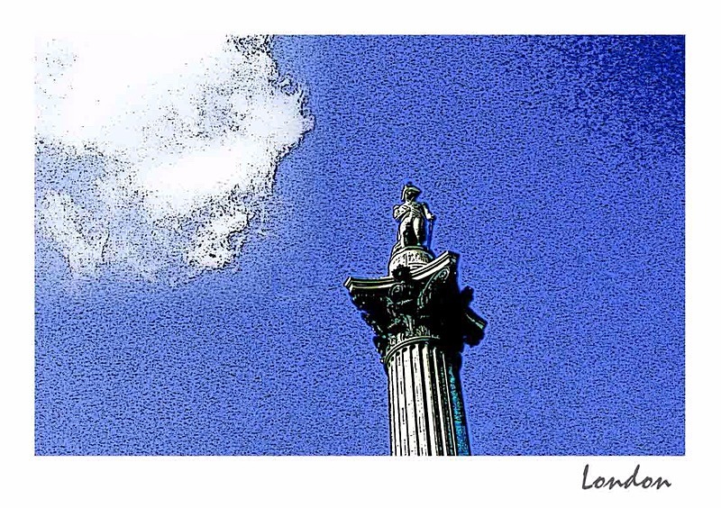 Nelson’s Column postcard
