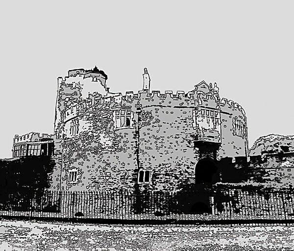 Walmer Castle - MONOCHROME PRINTS