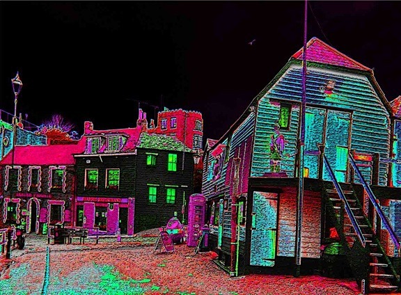 The Boathouse Viking Bay, Broadstairs Greetings Card