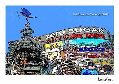 Postcard of Piccadilly Circus