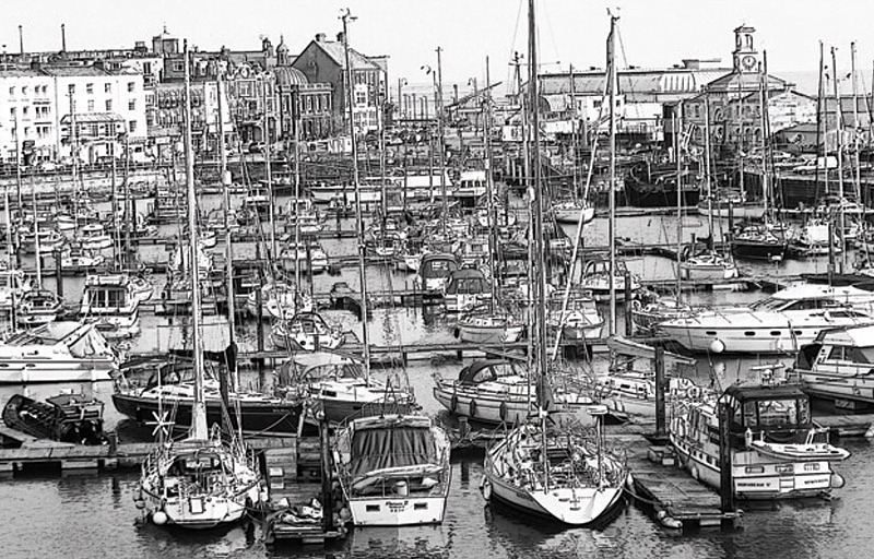 Photographic print, View at Royal Harbour, Ramsgate