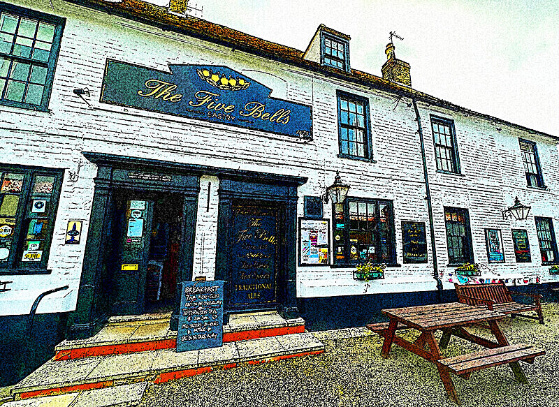 The Five Bells Eastry - EASTRY PRINTS.